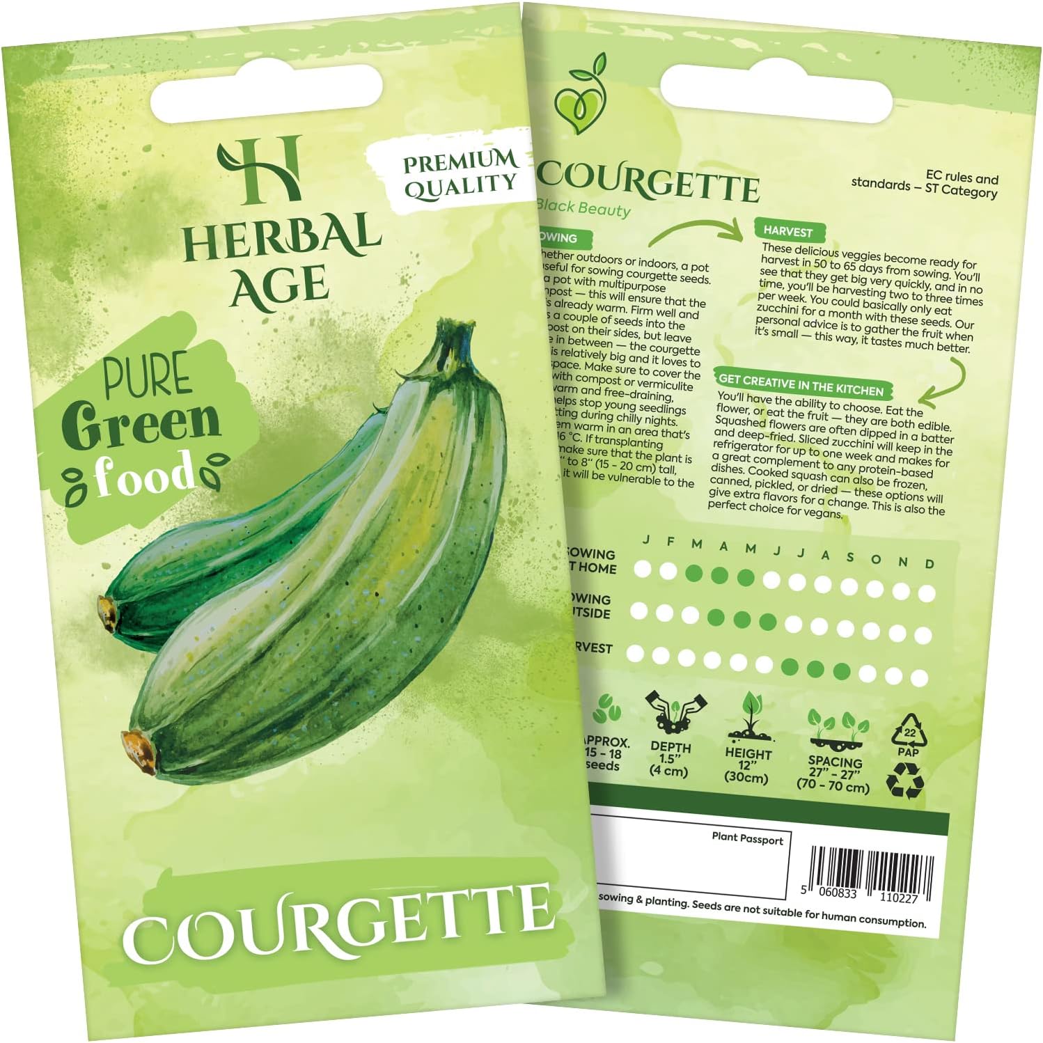 Premium Courgette Seeds