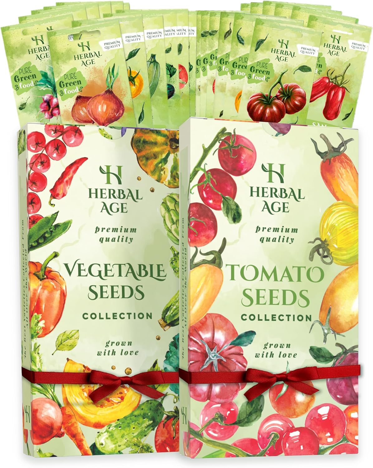 Grow Your Own Vegetables & Tomatoes – 26 Plants Varieties of Garden Seeds, 5,600+ Winter Seeds Kit For Planting UK, Allotment & Gardening Gift Ideas – Unusual Christmas Gifts For Women, Men or Couples